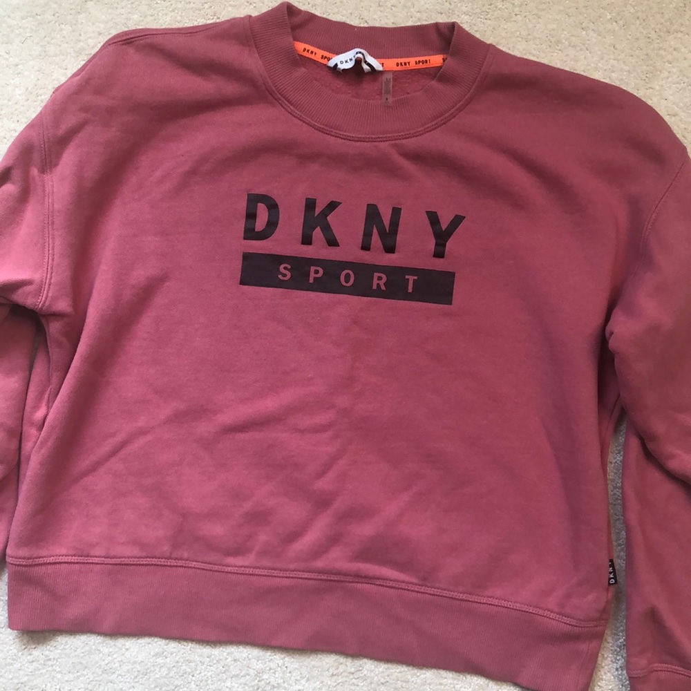 DKNY pull-over sweatshirt. Size small
